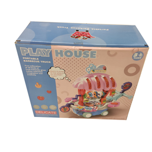 ماشین اسباب بازی برقی موزیکال باربیکیو Barbecue Truck _ماشین اسباب بازی